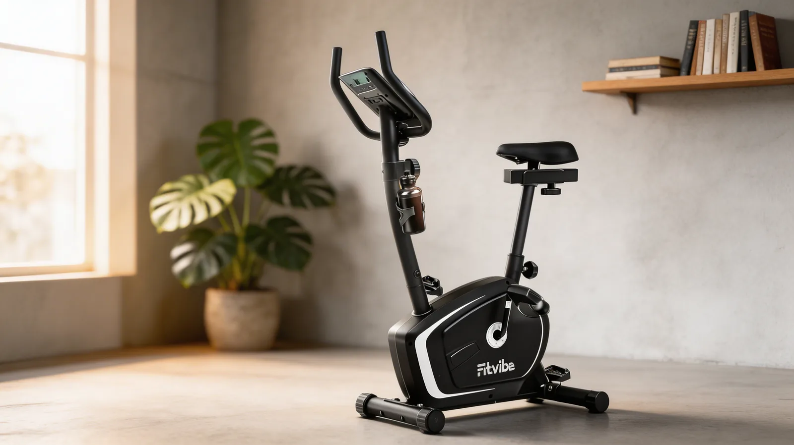 Велотренажёр FitVibe в интерьере современной квартиры